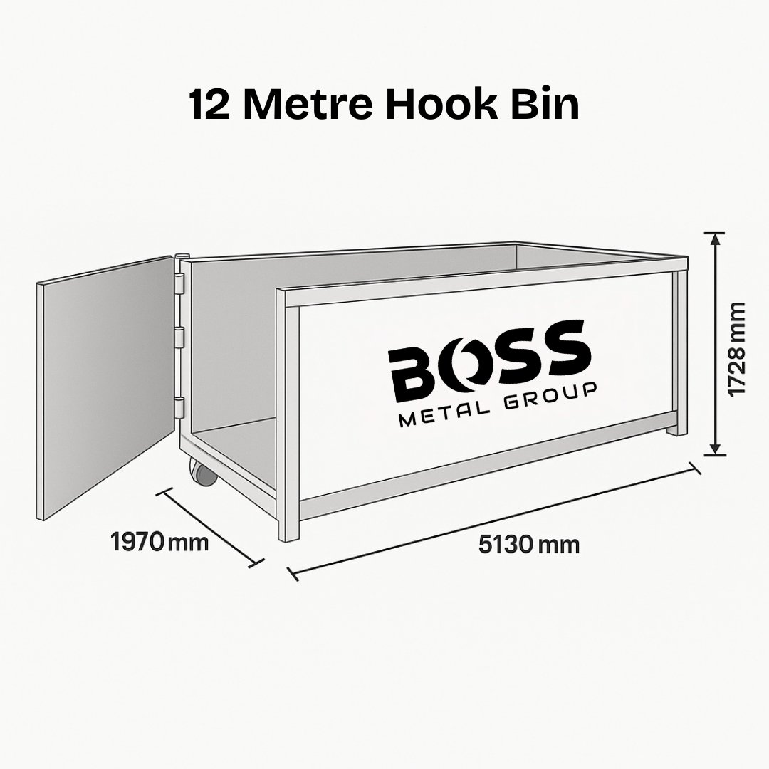 12 Metre Hook Bin