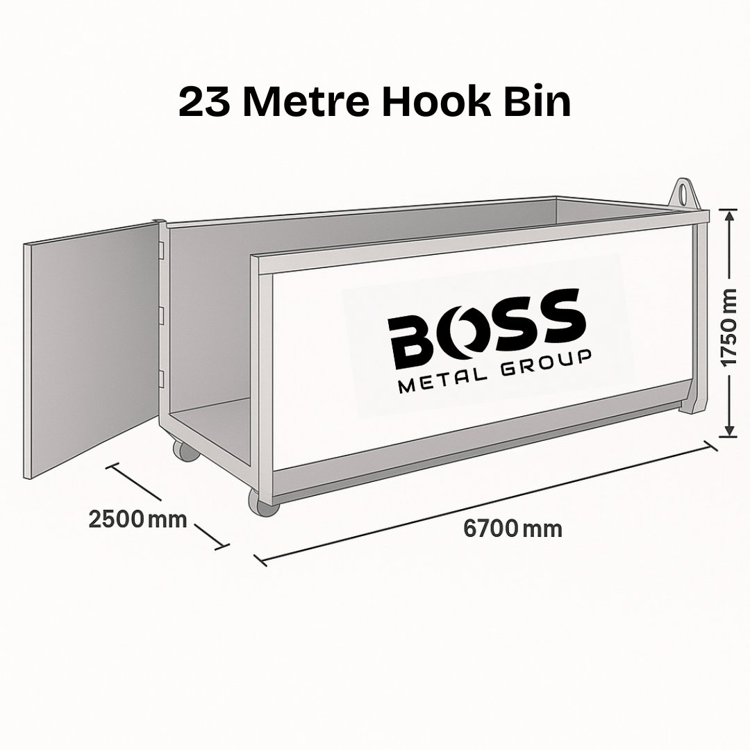 23 Metre Hook Bin
