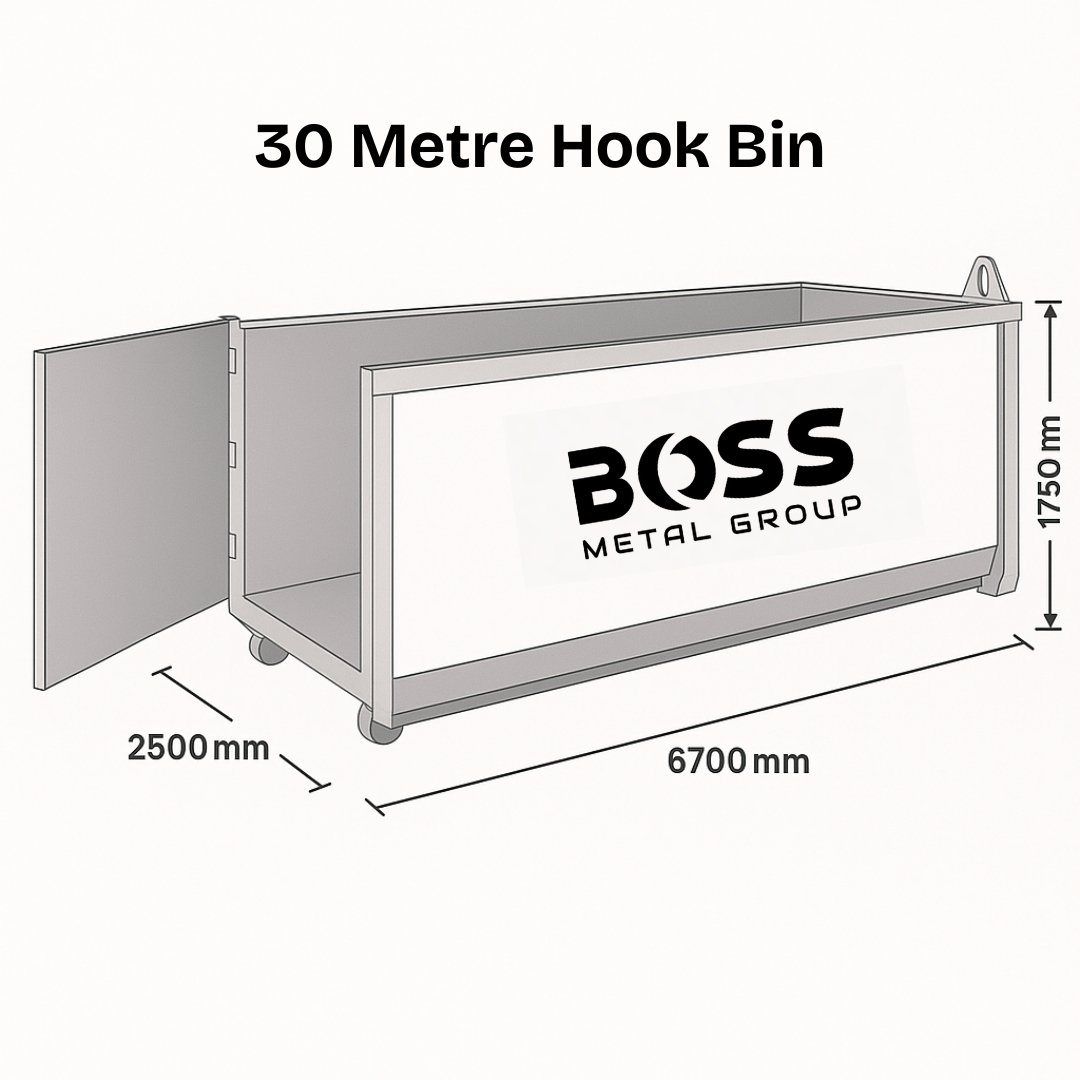 30 Metre Hook Bin