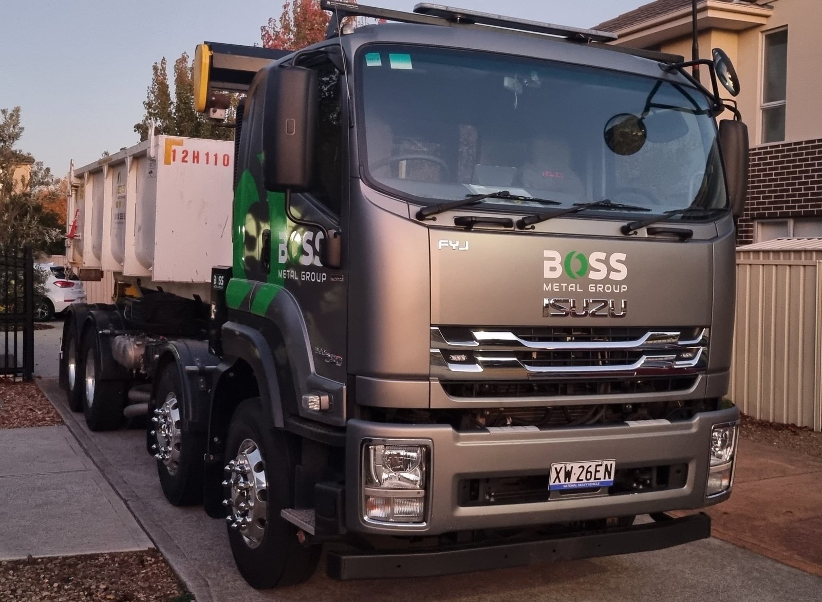 Metal Waste Collection Bins Hire Melbourne – Boss Metal Group