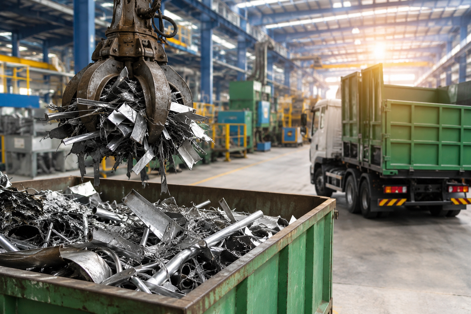 How Factories Can Improve Efficiency with Scrap Metal Collection Services
